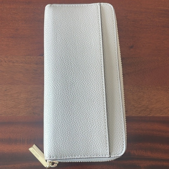 Kate Spade wallet pebbled leather zip gold hardware pockets accessory bag - Picture 15 of 15